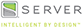Server catering equipment logo