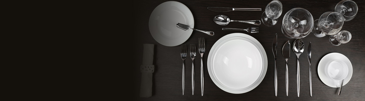 Cutlery, Crockery & Glassware