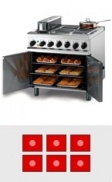 Image of 6 Plate Electric Oven Ranges