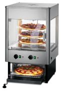 Upright Heated Merchandisers with Ovens
