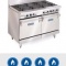 8 Burner Gas Ovens