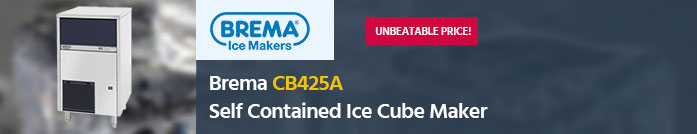 Brema CB425A Self Contained Ice Cube Maker (47kg/24hr)