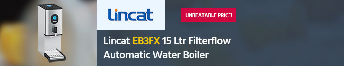 Lincat EB3FX 15 Ltr Filter Flow Automatic Water Boiler