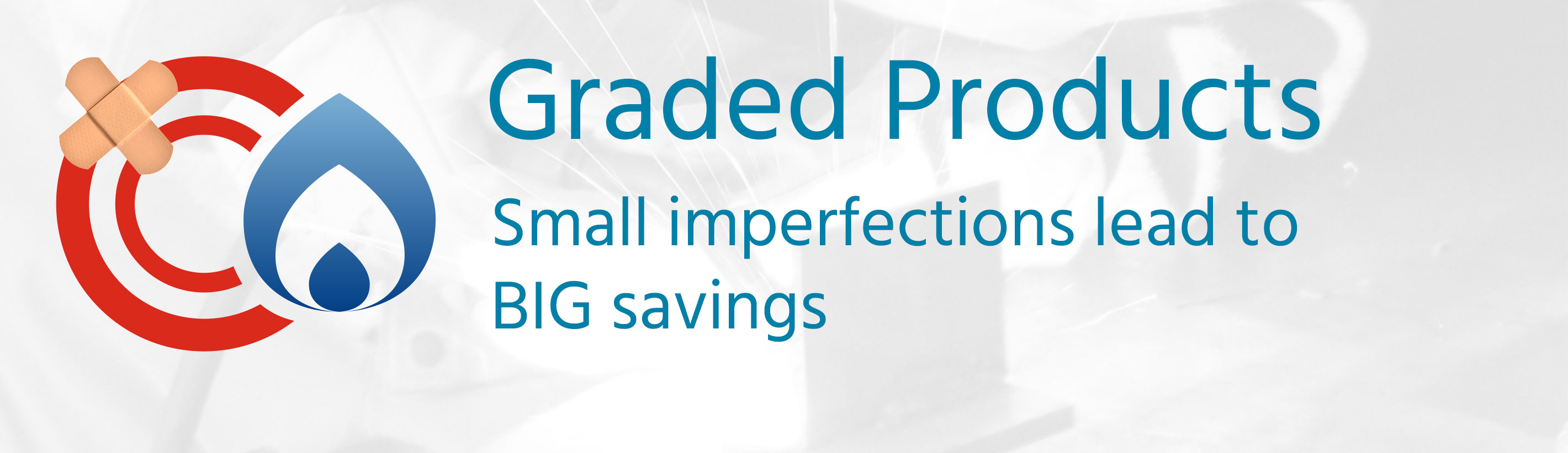 Graded Products, Small imperfections lead to BIG savings