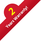 2 Years Warranty